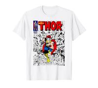 Marvel The Mighty Thor Retro Classic Comic Maglietta