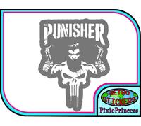 Marvel The Punisher Frank H Adesivo Vinile Auto Moto Camion Finestra Parete Art