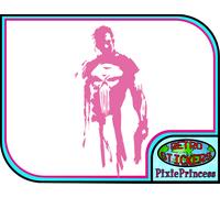 Marvel The Punisher Frank N Adesivo Murale In Vinile Per Auto, Moto