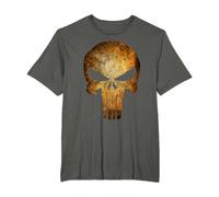 Marvel The Punisher Logo Anatomical Skull Maglietta