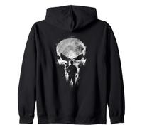 Marvel The Punisher: One Last Kill Skull And Silhouette Felpa con Cappuccio