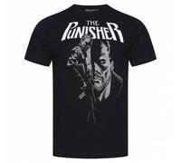 MARVEL The Punisher One Man Army Uomo T-shirt FBMTS789BLK nero L