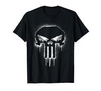 Marvel The Punisher Spray Painted Skull Drip Maglietta