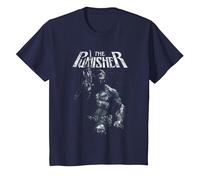 Marvel The Punisher Stance Maglietta, Bambini, Navy, 2 Anni