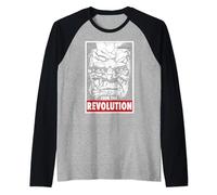 Marvel Thor Ragnarok Korg Join The Revolution Poster Raglan Baseball Tee