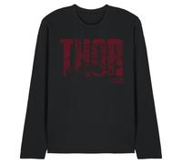 Marvel Thor Text - Maglietta a Maniche Lunghe, Unisex, Taglia XL