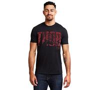 Marvel Thor Text T-Shirt, Nero (Black Blk), X-Large Uomo