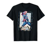Marvel Tokon: Fighting Souls Captain America Game Art Maglietta