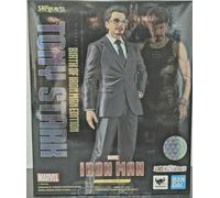 MARVEL Tony Stark Iron Man Origin S.H. Figuarts Figure Brown Box Bandai Tamashii