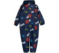 Marvel Tuta Bambino | Tuta Pioggia Bambini Spiderman Blu 7-8 Anni