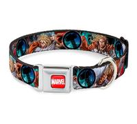 MARVEL UNIVERSE Dog Collar AVE-MARVEL Red/White Astonishing Thor #3 Poses/Hamme