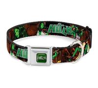 MARVEL UNIVERSE Dog Collar XMD-SHE HULK Logo Full Color Greens SHE-HULK Comic B