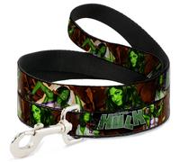 MARVEL UNIVERSE Dog Leash SHE-HULK Comic Book Cover Poses/Rocks NARROW 0.5"