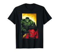 Marvel Universe Red Hulk vs Green Hulk Maglietta