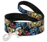 MARVEL UNIVERSEDog Leash 6-FEET New Avengers Group Snow Storm Pose