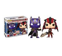 Marvel v Capcom Inf Black Panther e Monster Hunter Pop di alta qualità 2Pk 1