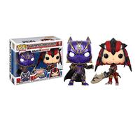 Marvel v Capcom Inf Black Panther e Monster Hunter Pop di alta qualità 2Pk 1