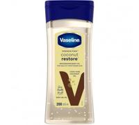 Vaseline Body Oil Coconut Restore olio di cocco puro al 100% per il corpo 200 ml