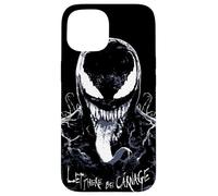 Marvel Venom: Che ci sia Carnage Eddie Brock Black Custodia per iPhone 15
