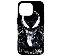 Marvel Venom: Che ci sia Carnage Eddie Brock Black Custodia per iPhone 16 Pro