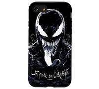 Marvel Venom: Che ci sia Carnage Eddie Brock Black Custodia per iPhone SE (2020) / 7 / 8