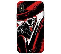 Marvel Venom: Lascia che ci sia carneficina rossa e nera Custodia per iPhone X/XS
