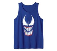 Marvel Venom Teeth Canotta, Uomo, Blu Reale, M