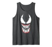 Marvel Venom Teeth Canotta, Uomo, Grigio Scuro, S