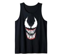 Marvel Venom Teeth Canotta, Uomo, Nero, XXL