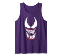 Marvel Venom Teeth Canotta, Uomo, Viola, L