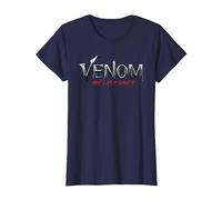 Marvel Venom: The Last Dance Official Movie Logo Maglietta, Donna, Navy, M