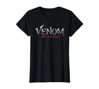 Marvel Venom: The Last Dance Official Movie Logo Maglietta, Donna, Nero, XL