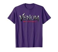 Marvel Venom: The Last Dance Official Movie Logo Maglietta, Uomo, Viola, 3XL