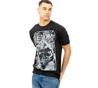 MARVEL Venom Web T-Shirt, Nero, L Uomo