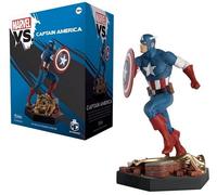 Eaglemoss Hero Collector Captain America Battle Pose Scale 1/18 Captain America Figure Multicolor