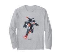 Marvel War Machine Avengers Endgame Painted Portrait Maglia a Manica