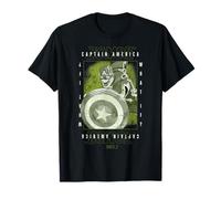 Marvel What If Captain America Zombie Box Up Maglietta