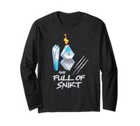 Marvel Wolverine 18 And Full of Snikt 18th Birthday Party Maglia a Manica