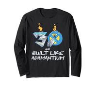 Marvel Wolverine 30 & Built Like Adamantium 30th Birthday Maglia a Manica
