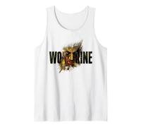Marvel Wolverine Game Break-Through Portrait Video Game Logo Canotta
