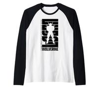 Marvel Wolverine I'm The Best There is at What I Do Quote Maglia con Maniche Raglan