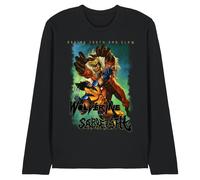 Marvel Wolverine Versus Sabretooth Maglietta Manica Lunga Adulto Unisex (TV28622