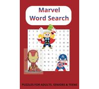 Marvel Word Search: 50+ Easy To Read Word Puzzles About Your Favorite Heroes