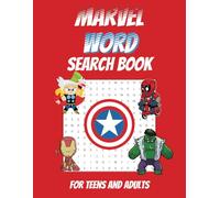 Marvel Word Search Book: A Marvel Themed Word Search Book For Teens And Adults