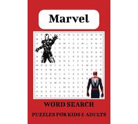 Marvel Word Search Puzzle Book: Word Searches with Easy to Read Print about Marvel Universe, Superheroes and More | 6x9 inches, 110 pages | 50+ Puzzles - Gift for Kids, Vacation and Holidays