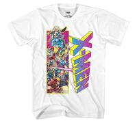 Marvel x-Men 90's Squadra Wolverine Gambetto di Donna Rogue Ciclopi Uomo T-Shirt