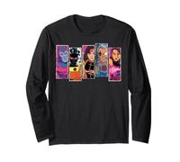 Marvel X-Men '97 Archangel Sunspot Jubilee Cable Psylocke Maglia a Manica