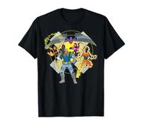 Marvel X-Men '97 Psylocke Archangel Sunspot Jubilee Cable Maglietta