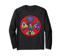 Marvel X-Men '97 Psylocke Cable Archangel Sunspot Jubilee Maglia a Manica