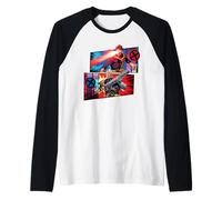 Marvel X-Men Cyclops & Cable Father's Day Dad & Son Team-Up Maglia con Maniche Raglan